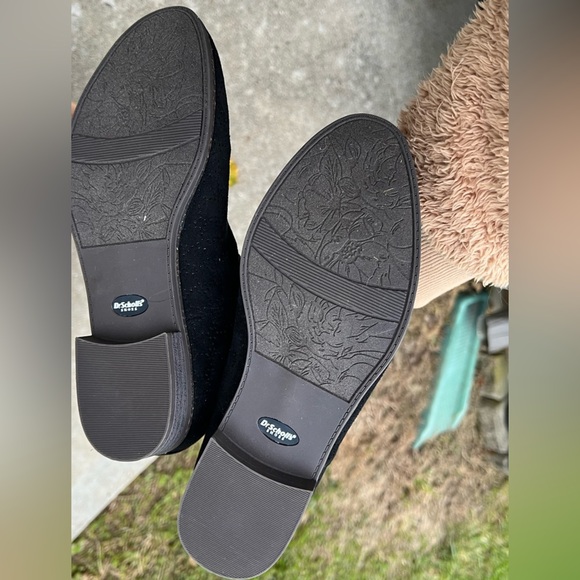 Dr. Scholl’s “Be Energized” Suede Ankle Booties – Black – Size 8W - Picture 7 of 7